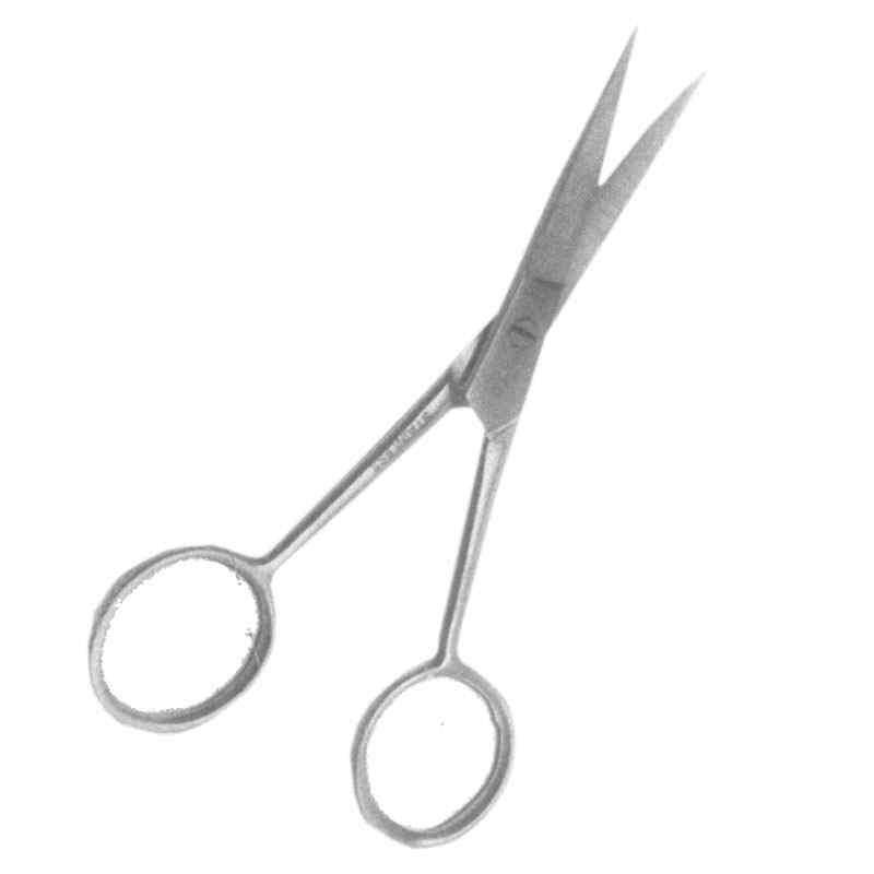  Microscopy Scissors, with Retracted Finger - Grip Straight Points